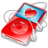 iPod Video Red Favorite Icon 96x96 png